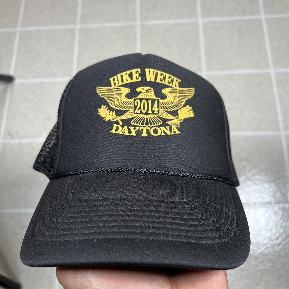 2014 Daytona Bike Week Motorcycle Trucker Hat Snapback Cap 2014 Daytona Bike Week Motorcycle Trucker Hat Snapback Cap